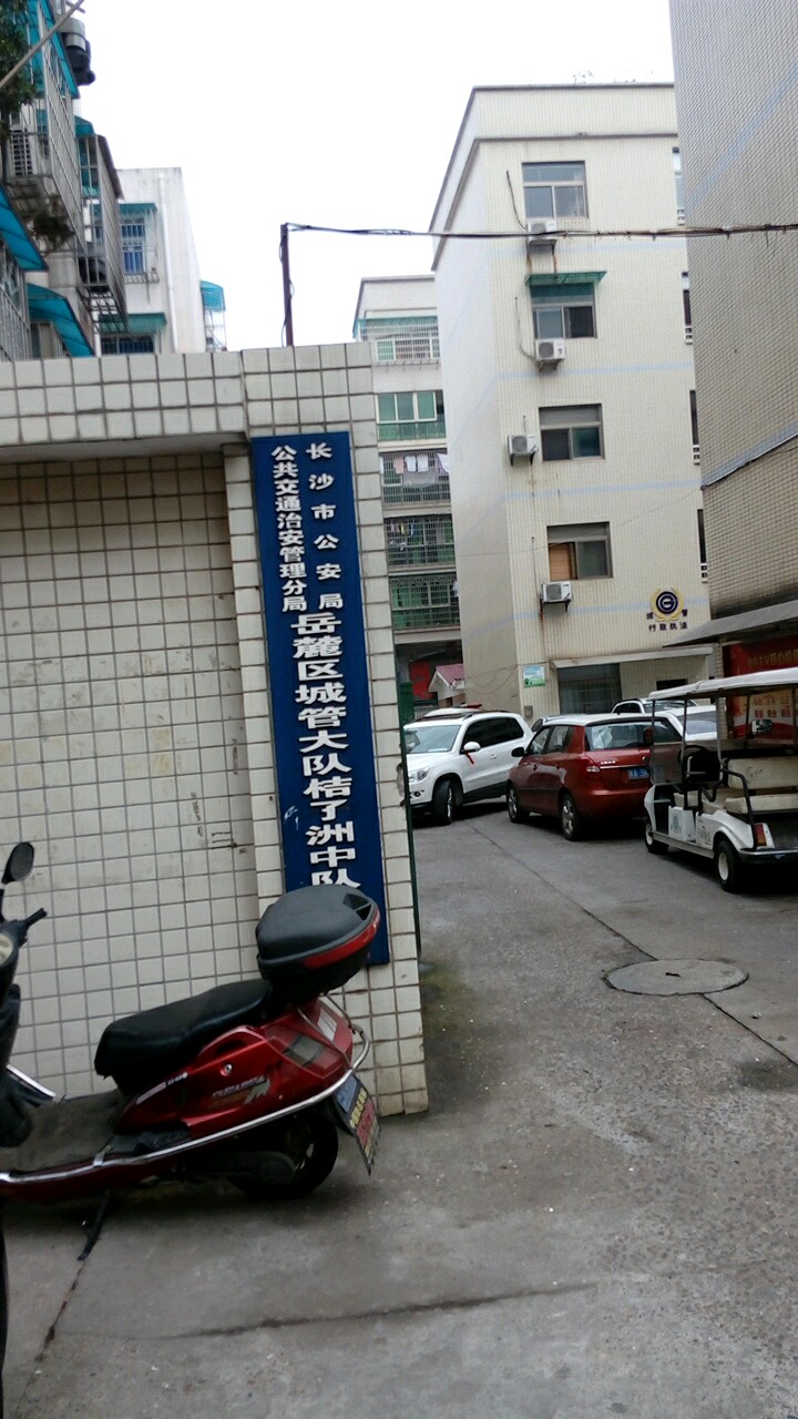 长沙市公安局公共交通治安管理分局岳麓区城管大队桔子州中队