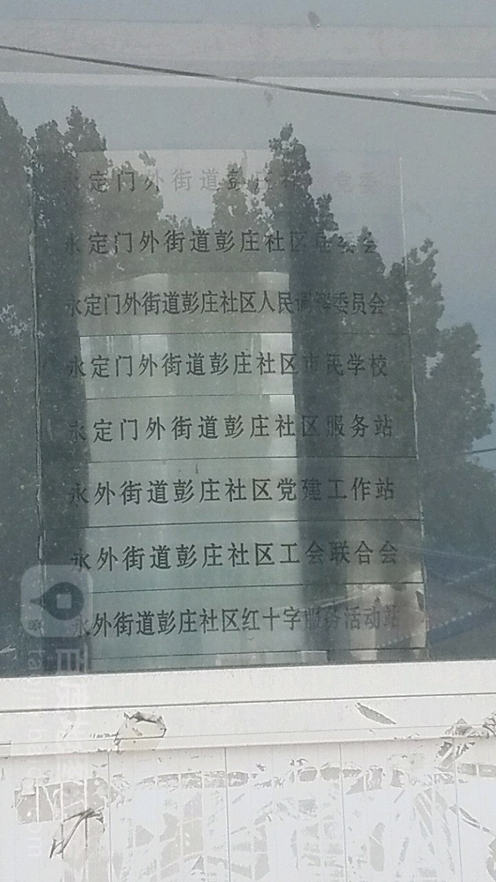 彭庄社区地名网_北京市市辖区东城区永定门外街道彭庄社区资料简介