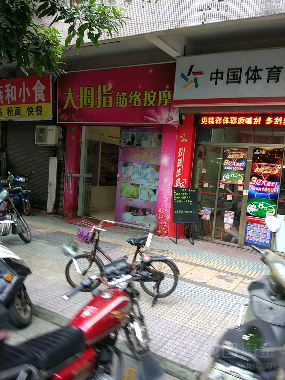 大拇指筋络按摩