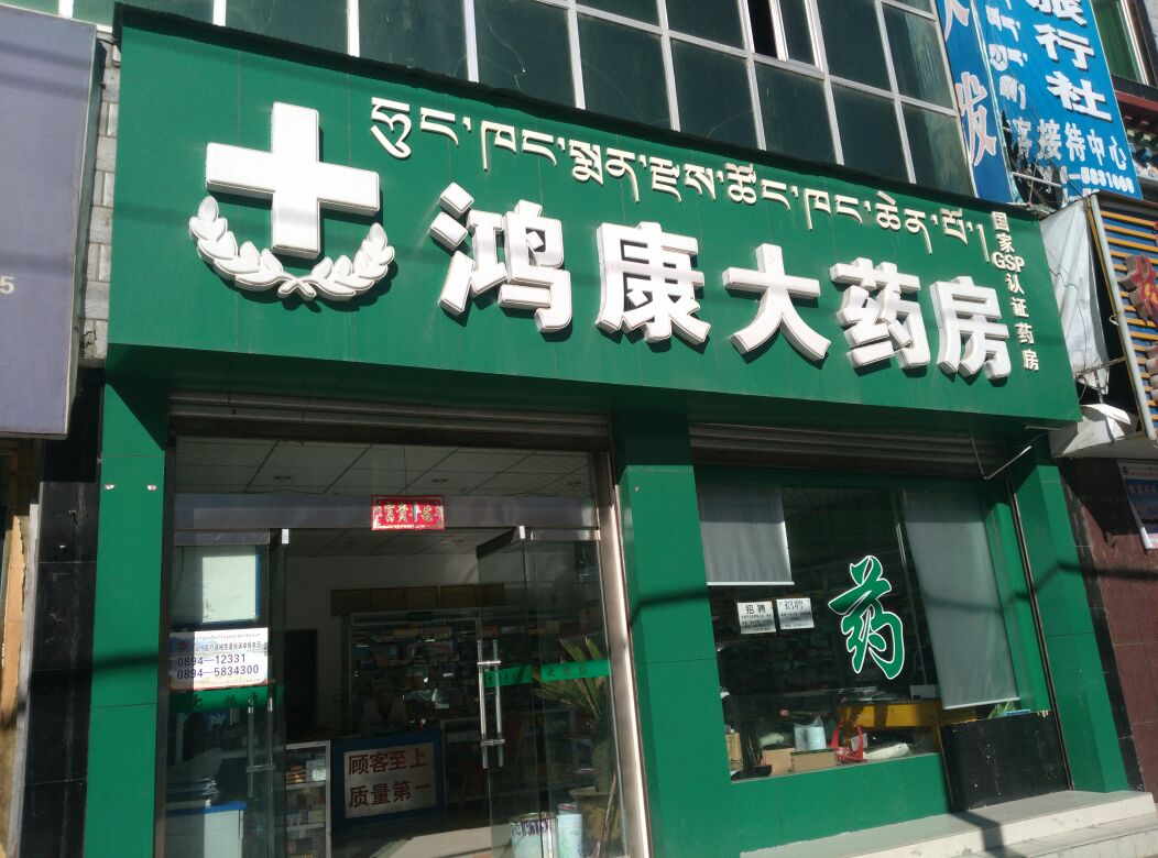 鸿康大药房(广东路店)