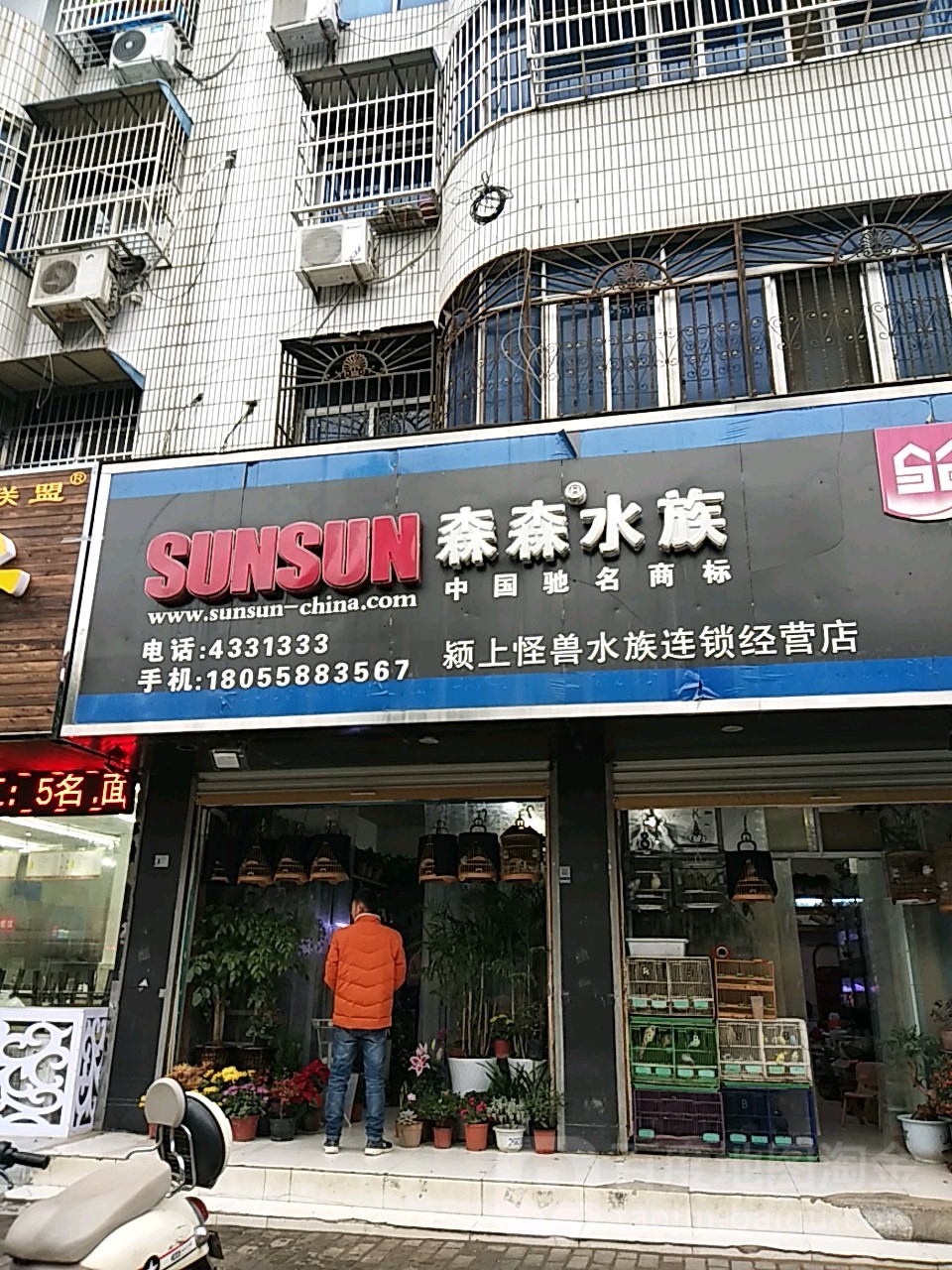 颖上怪兽水景连锁经营店