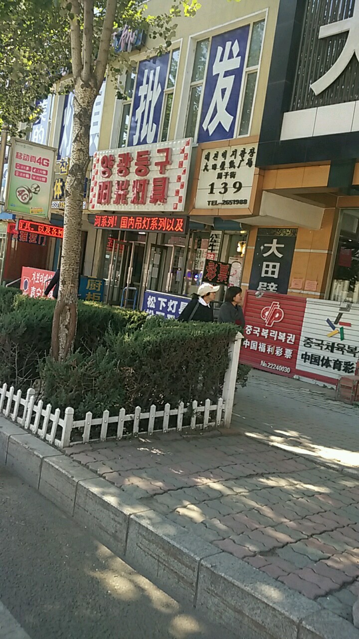 阳光灯具(局子街店)