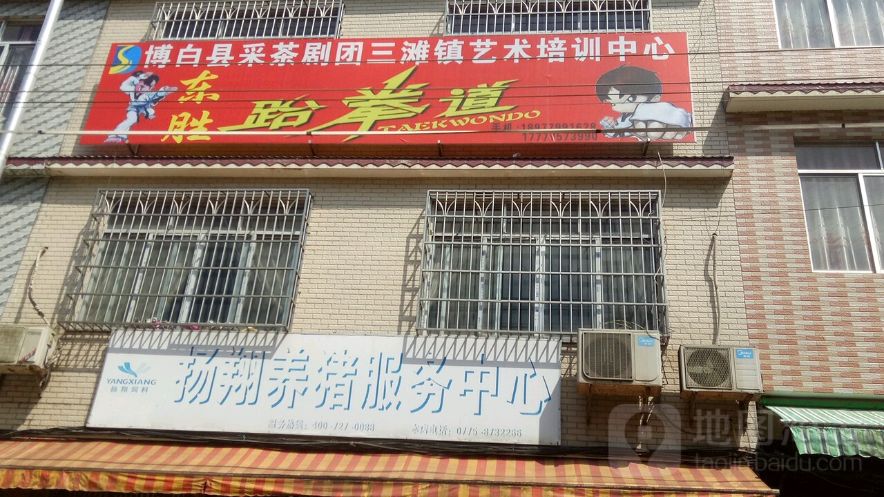 博白县采茶剧团三滩镇艺术培训中心东胜跆拳道