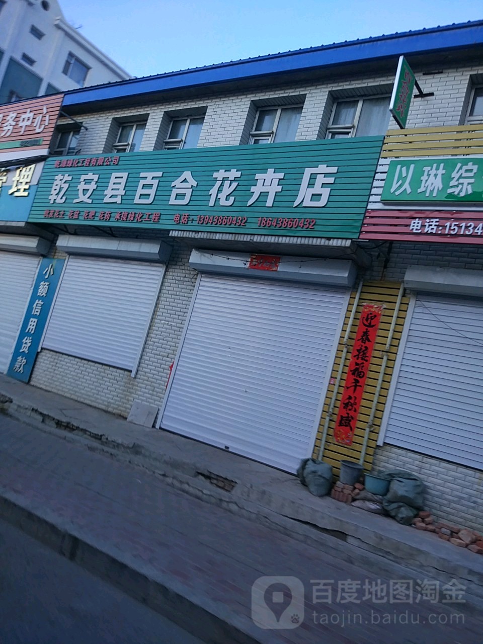 乾安县百合花卉店