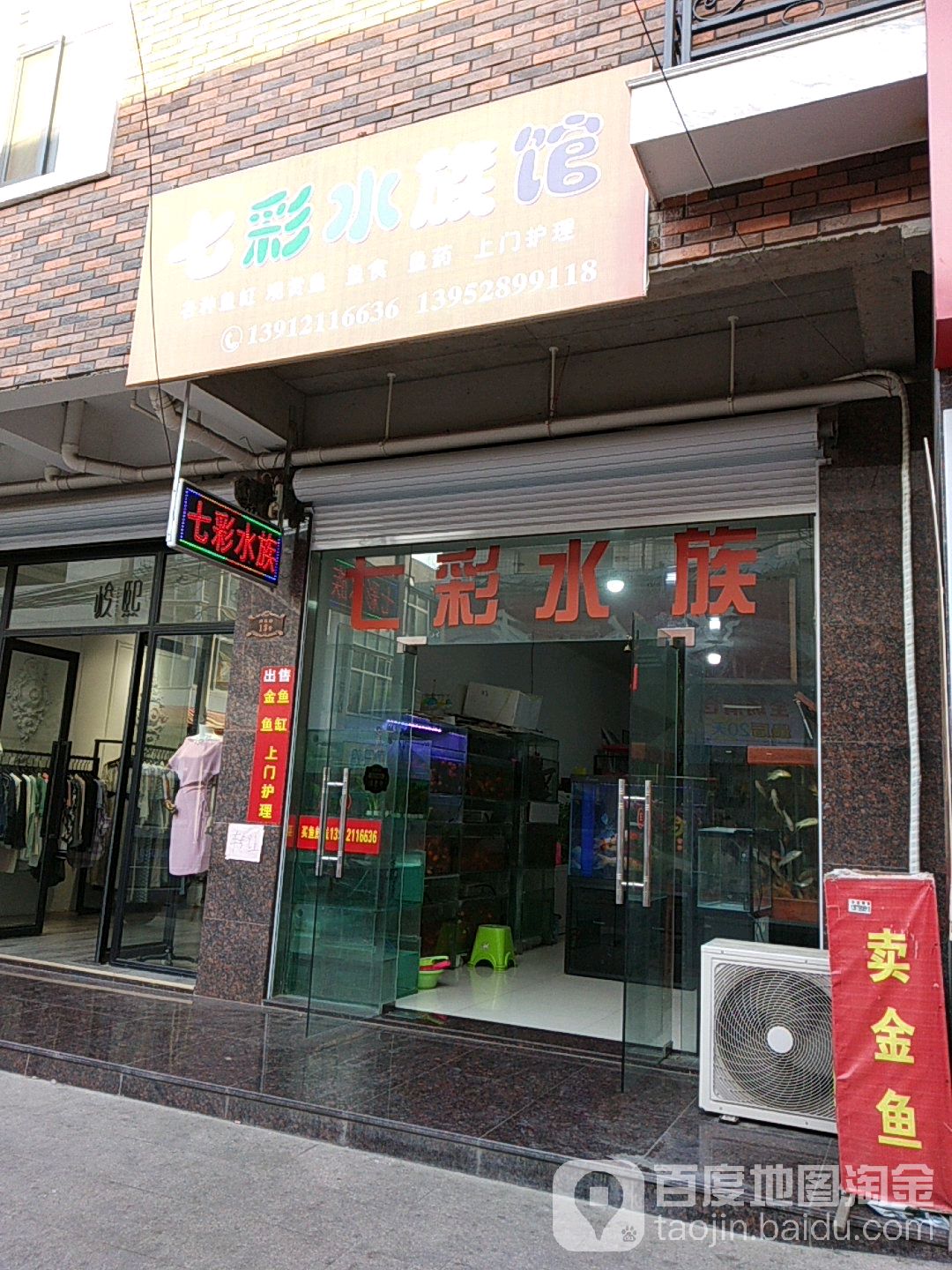 七彩水族管(拥军路店)