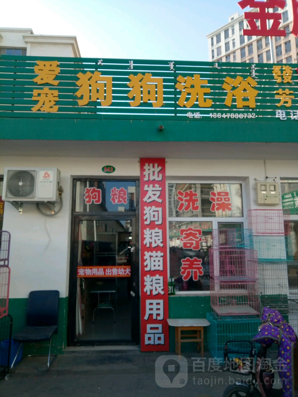 爱宠狗狗洗浴
