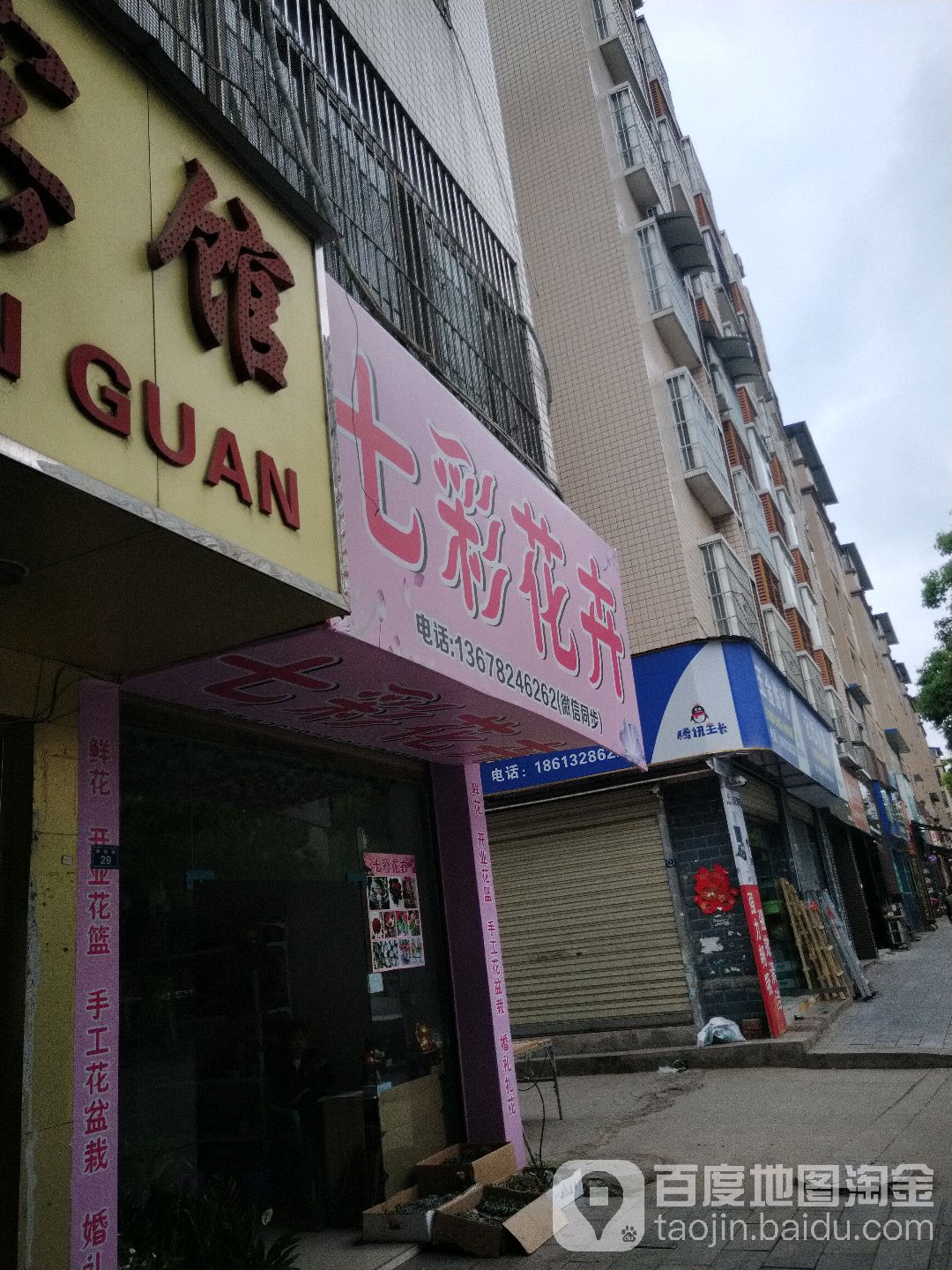 七彩花卉(邮政路店)