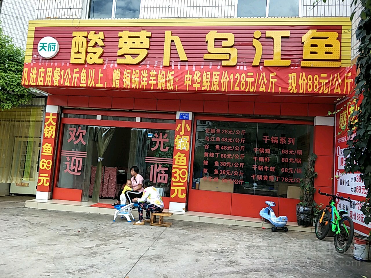 天府酸罗卜乌江鱼