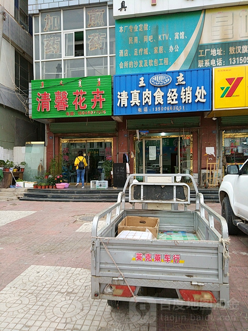 清馨花卉