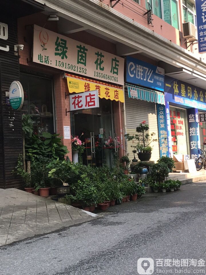 绿茵温花店