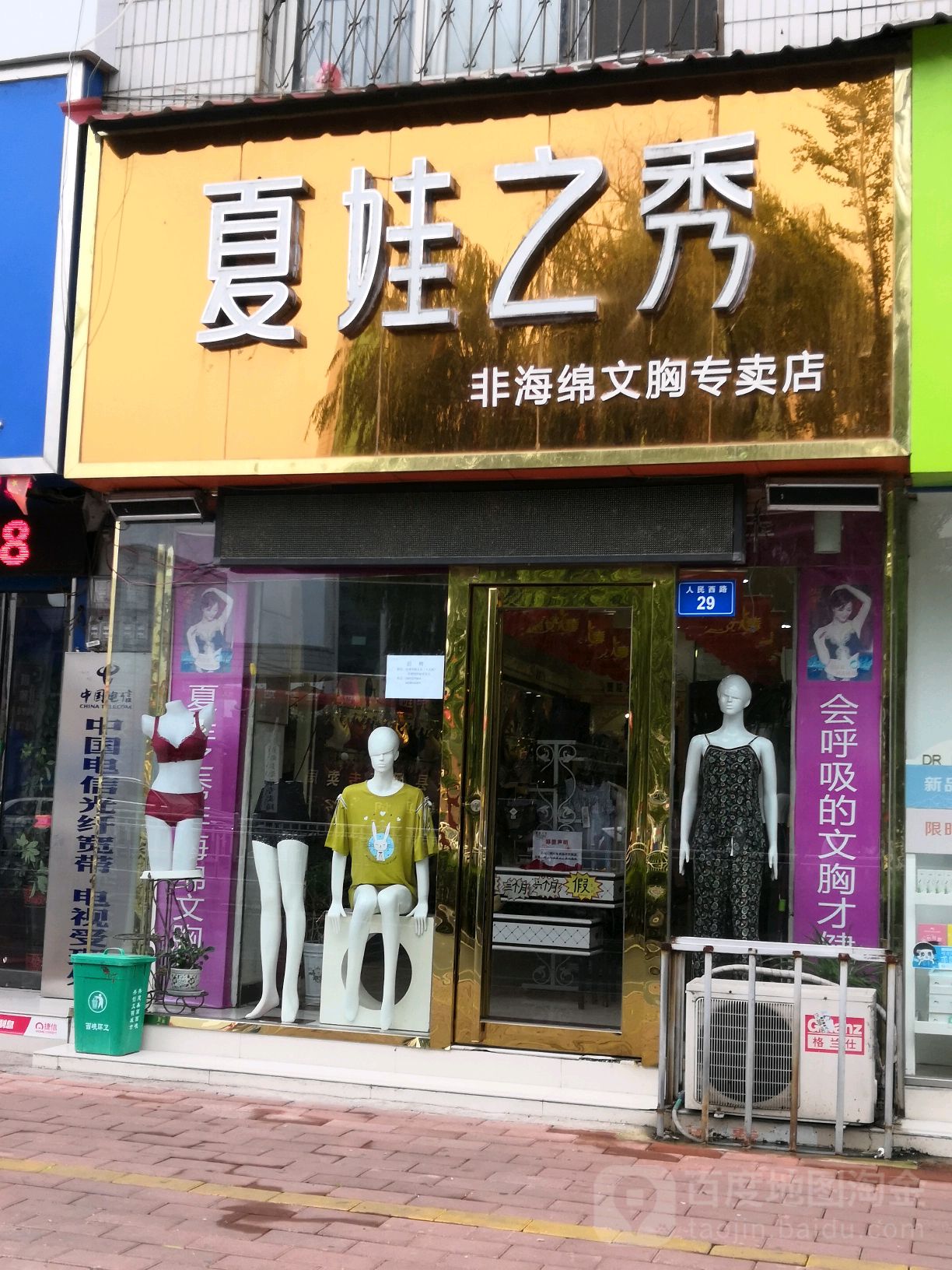 西峡县夏娃之秀非海绵文胸专卖店(白羽南路店)