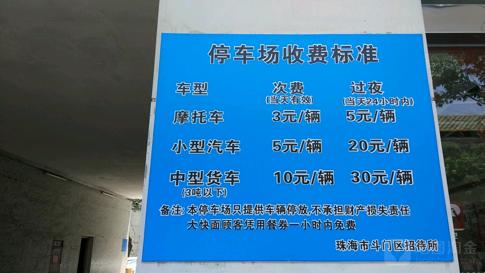 大型停车场-出入口