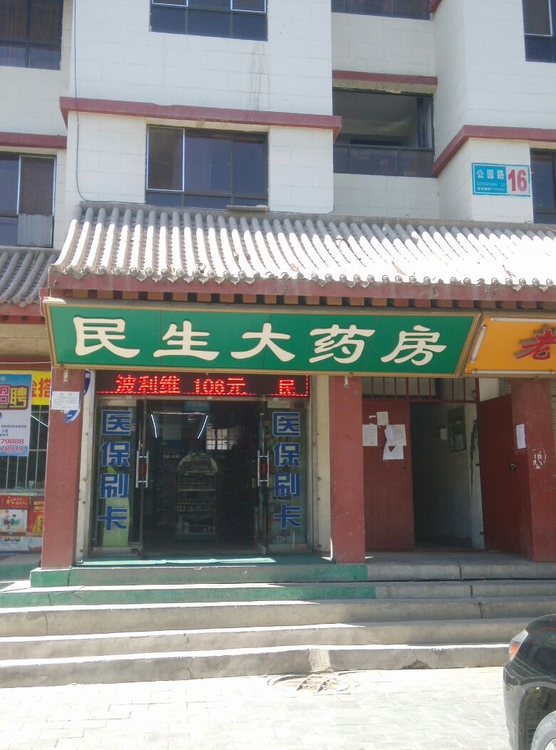 民生大药房(公园路店)