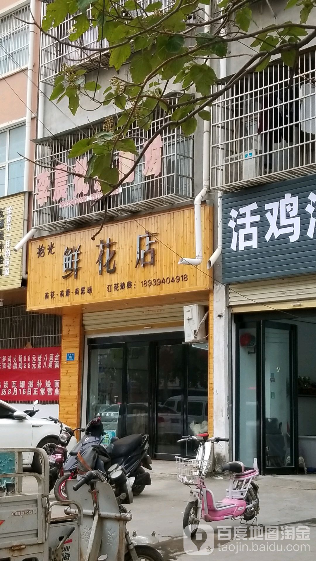 鹿邑县拾光鲜花店