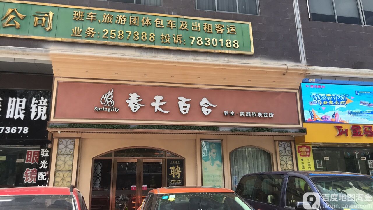 春天百合美容连锁(麦地店)