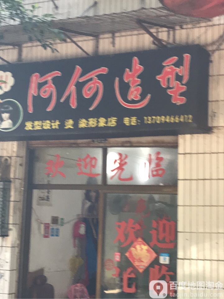 阿何号造型