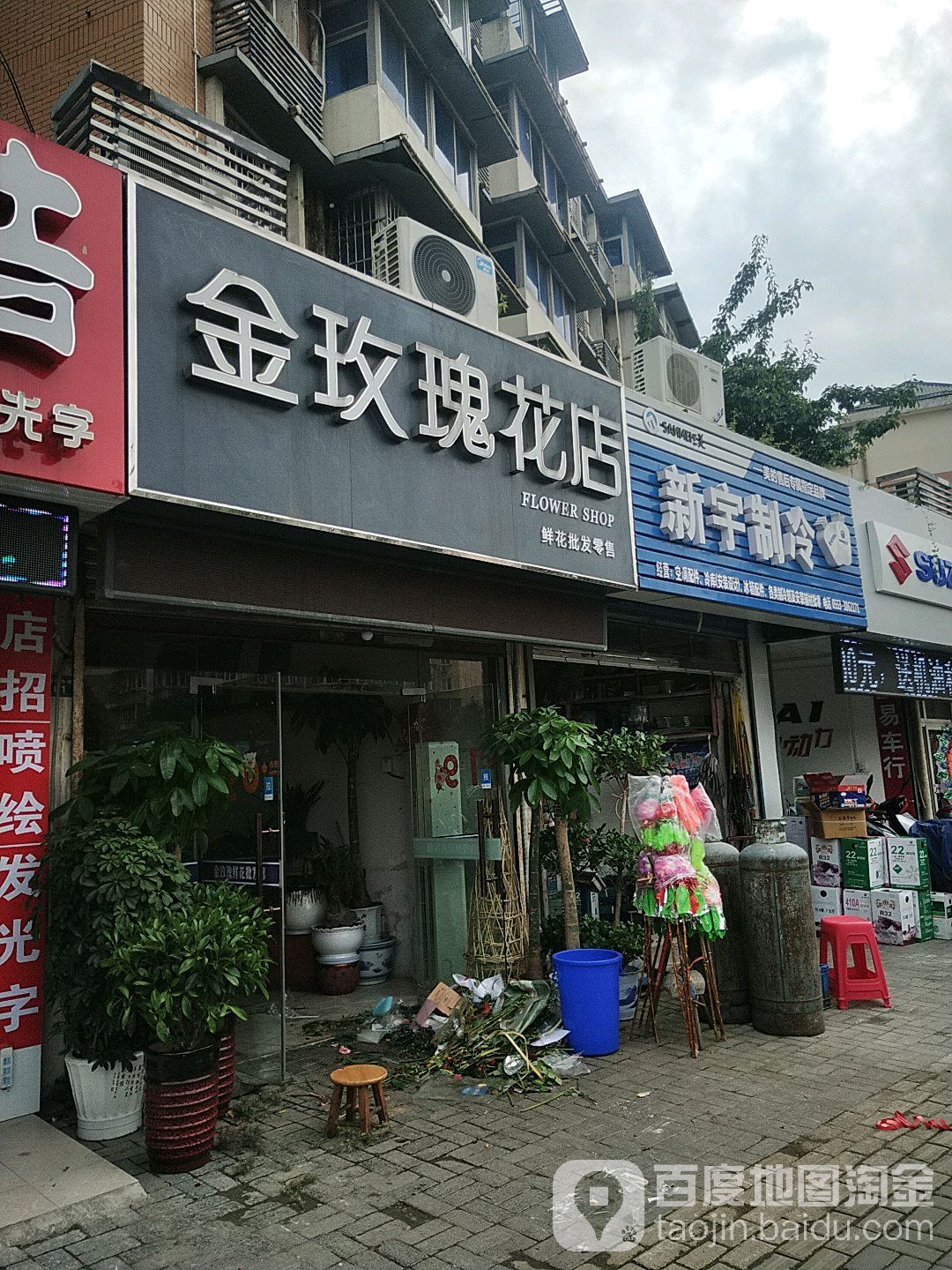 金玫瑰花店(南关口店)