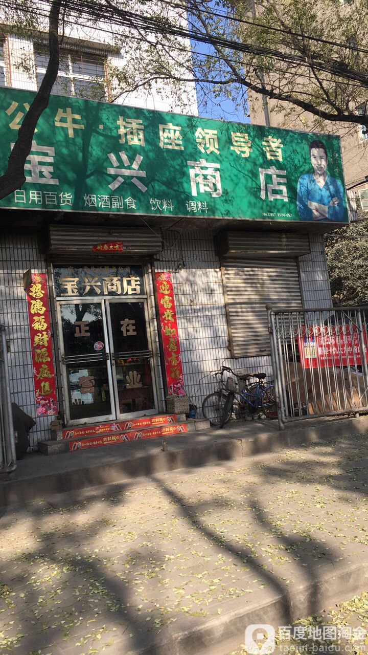 宝兴商店。