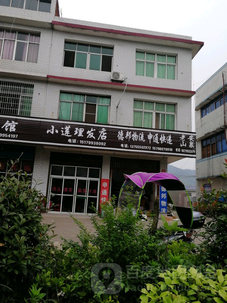 小莲染发店