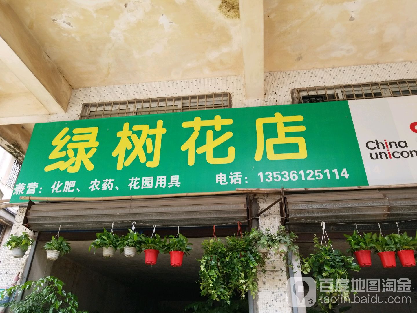 绿树花店