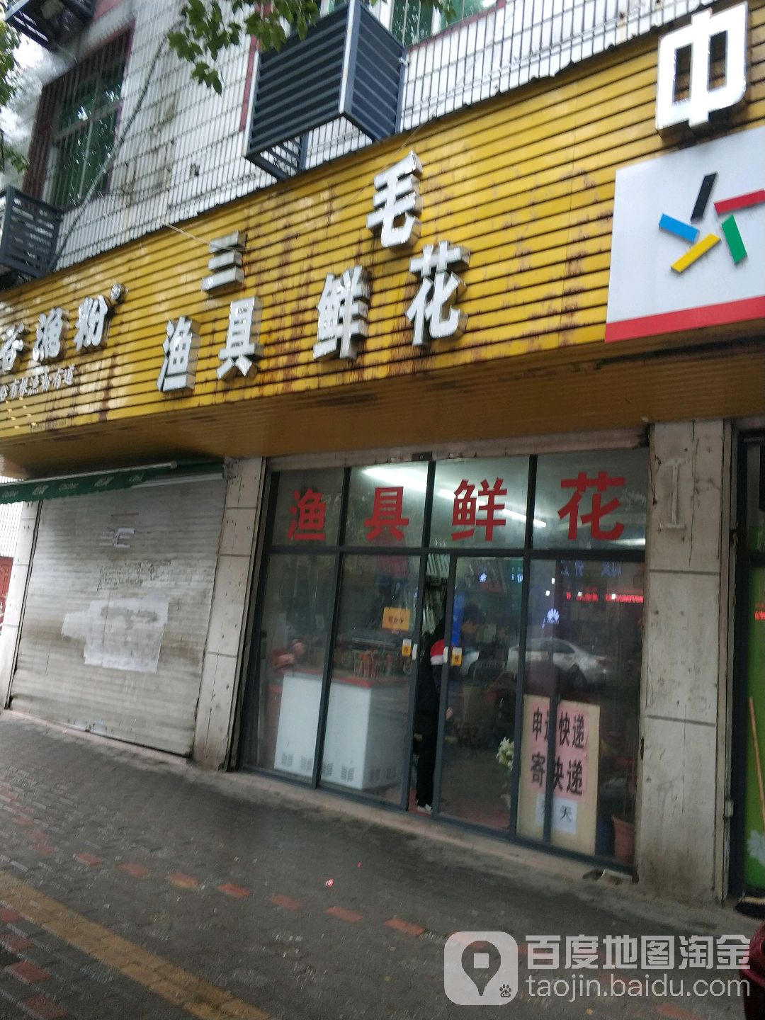 三毛渔具鲜花