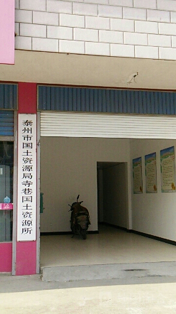 泰州市自然资源和规划局寺巷国土资源所