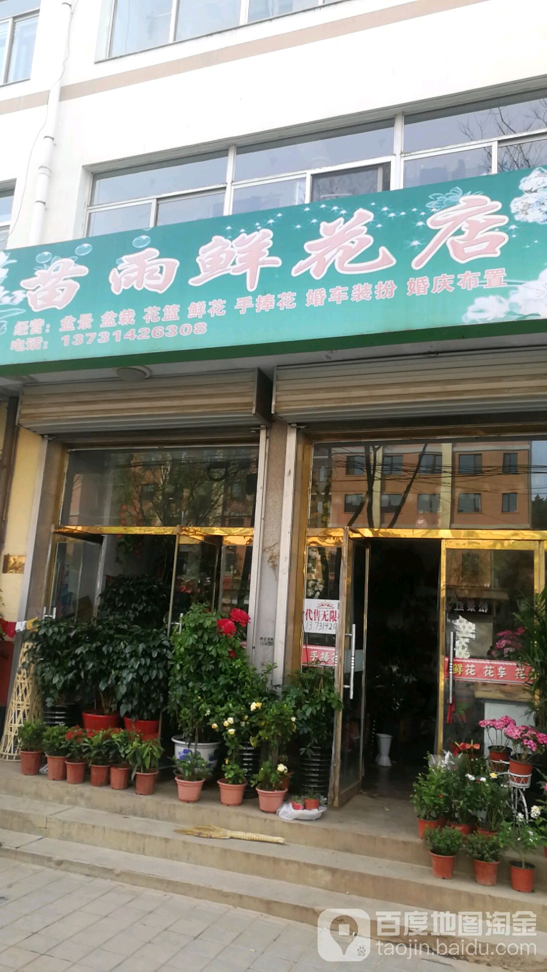 苗雨鲜花店