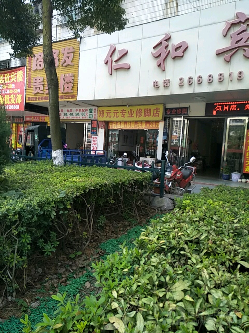 郑元元专业修脚店